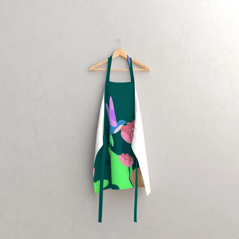 Apron - Floral Bird
