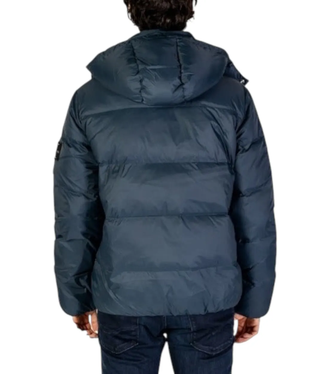 Calvin Klein Jeans Blauw Jas Met Logo