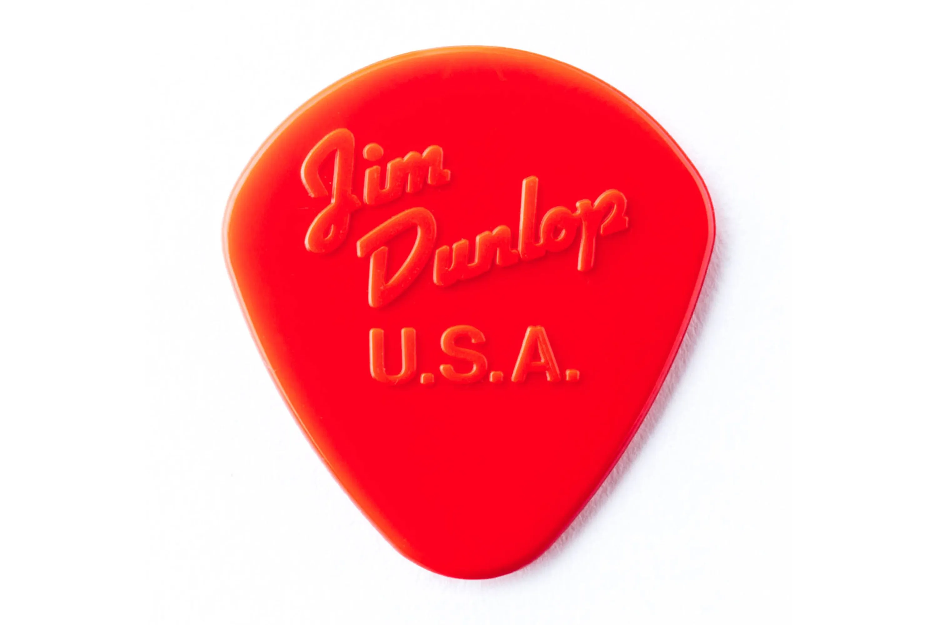 Dunlop Nylon Jazz I Red Guitar & Ukulele Picks 6 Pack