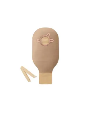 Hollister New Image 2-Piece Drainable Pouch with Clamp Closure Beige - 10 per Box, GREEN - 44MM, 30CM (12") - NO FILTER